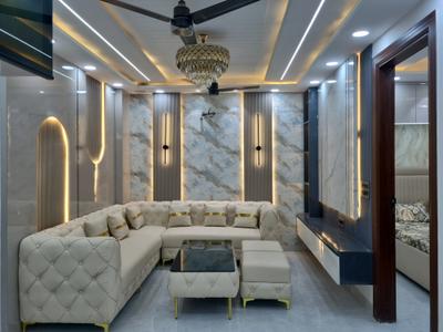 Living Room Image of 900 Sq.ft 3 BHK Apartment / Flat for sale in Dwarka Mor New Delhi for Rs. 7000000