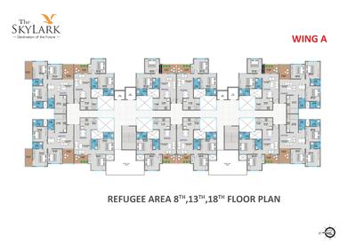 Image of 1290 Sq.ft 3 BHK Apartment / Flat for sale in Mohisha The Skylark II, Ravet, Pune for Rs. 7800000
