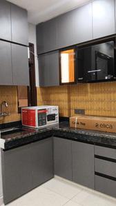 Kitchen Image of 500 Sq.ft 1 BHK Builder Floor for rent in Patel Nagar Gurgaon for Rs. 31000