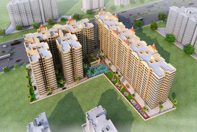 Image of 806 Sq.ft 2 BHK Apartment / Flat for sale in GBK Vishwajeet Myspace, Ambernath East, Ambernath for Rs. 3500000