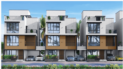 Image of 2574 Sq.ft 4 BHK Villa for sale in Radiance Edgewood, Siruseri, Chennai for Rs. 29300000