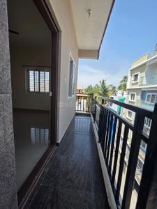 Balcony Image of 600 Sq.ft 1 BHK Apartment / Flat for rent in New Tippasandra Bengaluru for Rs. 35000