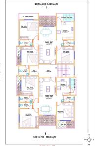 Image of 1500 Sq.ft 3 BHK Apartment / Flat for sale in Manish Nagar, Nagpur for Rs. 7500000