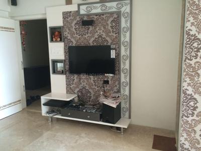 Hall Image of 754 Sq.ft 1 BHK Apartment / Flat for rent in Neumec Elegance, Lower Parel Mumbai for Rs. 75000