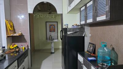 Kitchen Image of 1200 Sq.ft 2 BHK Apartment / Flat for rent in Vastral Ahmedabad for Rs. 20000