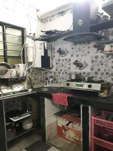 Kitchen Image of 600 Sq.ft 2 BHK Apartment / Flat for sale in Dani Limda Ahmedabad for Rs. 4300000