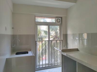 Kitchen Image of 500 Sq.ft 1 BHK Apartment / Flat for rent in Swastik Platinum, Vikhroli East Mumbai for Rs. 40000