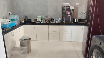 Kitchen Image of 1200 Sq.ft 3 BHK Apartment / Flat for rent in GK Aryaban, Kiwale Pune for Rs. 28000