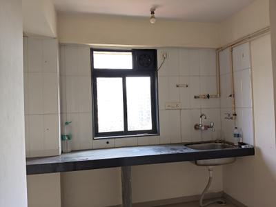 Kitchen Image of 580 Sq.ft 1 BHK Apartment / Flat for rent in Raunak City 2, Kalyan West Kalyan for Rs. 12500