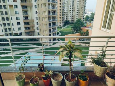 Balcony Image of 1840 Sq.ft 3 BHK Apartment / Flat for rent in Unitech Fresco, Sector 50 Gurgaon for Rs. 67000