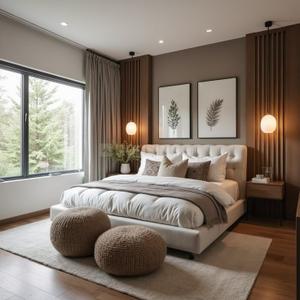 Bedroom Image of 2200 Sq.ft 3 BHK Apartment / Flat for rent in Thondayad Kozhikode for Rs. 75000