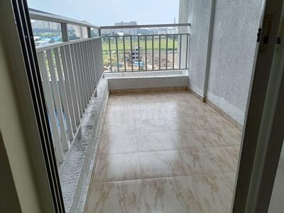 Balcony Image of 1120 Sq.ft 2 BHK Apartment / Flat for rent in Kingston Aura A B C D E And Apex, Handewadi Pune for Rs. 20000