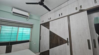 Bedroom Image of 1165 Sq.ft 2 BHK Apartment / Flat for rent in Saify Signature Heights, Musakhedi Indore for Rs. 28500