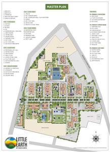 Image of 1161 Sq.ft 2.5 BHK Apartment / Flat for sale in Kolte Patil Little Earth, Kiwale, Pune for Rs. 8000000