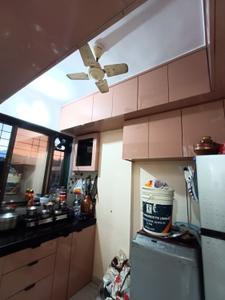Kitchen Image of 585 Sq.ft 1 BHK Apartment / Flat for sale in Thane West Thane for Rs. 3500000
