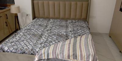 Bedroom Image of 400 Sq.ft 1 RK Builder Floor for rent in Sector 52 Gurgaon for Rs. 25500