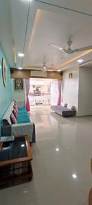 Living Room Image of 1600 Sq.ft 3 BHK Apartment / Flat for sale in Pawan Vicenza Magnolia, New Alkapuri Vadodara for Rs. 6500000