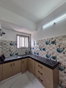 Kitchen Image of 700 Sq.ft 1 BHK Apartment / Flat for rent in Madhapur Hyderabad for Rs. 33000