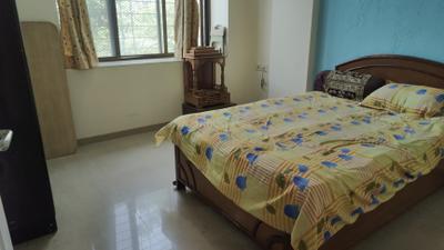 Bedroom Image of 900 Sq.ft 2 BHK Apartment / Flat for rent in Vijay Vilas Tauras Co-op Hsg Society, Hiranandani Estate Thane for Rs. 30000