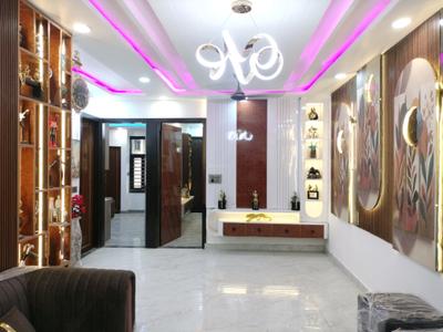 Living Room Image of 720 Sq.ft 3 BHK Builder Floor for sale in Deenpur New Delhi for Rs. 6500000