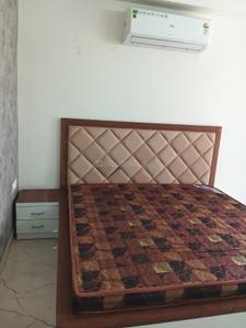 Bedroom Image of 1250 Sq.ft 3 BHK Apartment / Flat for rent in Gurukripa Grand Sky Apartment, Jagatpura Jaipur for Rs. 25000