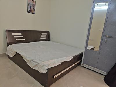 Bedroom Image of 460 Sq.ft 1 BHK Apartment / Flat for rent in Jagatpura Jaipur for Rs. 16000