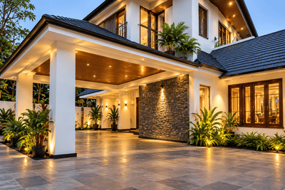 Image of 3000 Sq.ft 3 BHK Independent House for sale in Chembukkav, Thrissur for Rs. 13800000