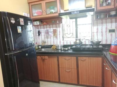 Kitchen Image of 800 Sq.ft 2 BHK Apartment / Flat for sale in Bijoygarh Kolkata for Rs. 3200000