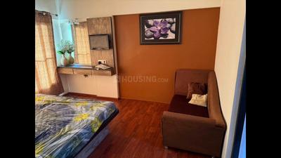 Bedroom Image of 1350 Sq.ft 3 BHK Apartment / Flat for rent in Adani The Meadows, Shantigram Ahmedabad for Rs. 41200