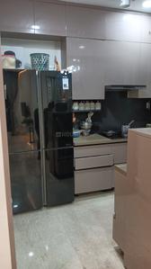 Kitchen Image of 1230 Sq.ft 2 BHK Apartment / Flat for rent in Aurum Q Residences R3, MIDC Industrial Area Navi Mumbai for Rs. 80000