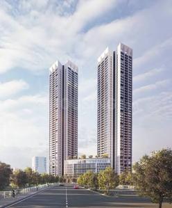 Image of 700 Sq.ft 2 BHK Apartment / Flat for sale in Kalpataru Primera, Thane West, Thane for Rs. 15985000