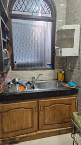 Kitchen Image of 1800 Sq.ft 3 BHK Builder Floor for rent in Kalkaji New Delhi for Rs. 95000