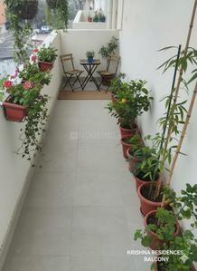 Balcony Image of 1590 Sq.ft 3 BHK Apartment / Flat for sale in Krishna Residences, Kudlu Bengaluru for Rs. 10300000