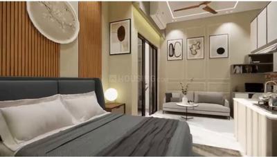 Bedroom Image of 650 Sq.ft 1 RK Studio for sale in Jagatpura Jaipur for Rs. 3700000