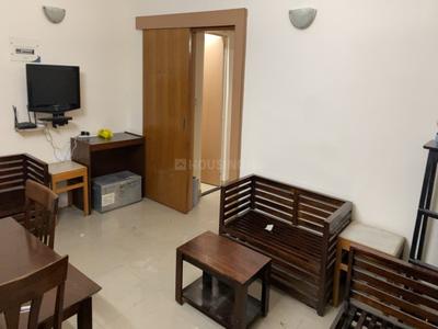Living Room Image of 700 Sq.ft 1 BHK Apartment / Flat for rent in Vasant Kunj New Delhi for Rs. 35000