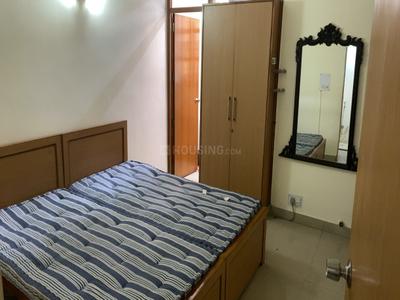 Bedroom Image of 700 Sq.ft 1 BHK Apartment / Flat for rent in Vasant Kunj New Delhi for Rs. 35000
