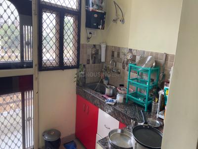 Kitchen Image of 960 Sq.ft 2 BHK Apartment / Flat for sale in Shri Sai Heritage, Chhapraula Ghaziabad for Rs. 2800000