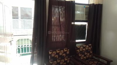 Living Room Image of 450 Sq.ft 1 BHK Builder Floor for rent in Kalkaji New Delhi for Rs. 19000
