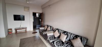 Living Room Image of 1120 Sq.ft 2 BHK Apartment / Flat for rent in Avalon Courtyard, Ghodasar Ahmedabad for Rs. 18000