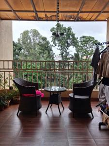 Balcony Image of 1094 Sq.ft 2 BHK Apartment / Flat for sale in Karve Nagar Pune for Rs. 16000000