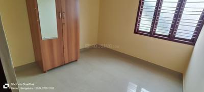 Bedroom Image of 600 Sq.ft 1 BHK Builder Floor for rent in Maruthi Sevanagar Bengaluru for Rs. 10000