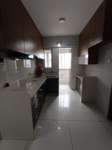 Kitchen Image of 1050 Sq.ft 3 BHK Apartment / Flat for rent in J CON Shubh Gruh, Tulsi Park Rajkot for Rs. 25000