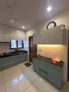 Kitchen Image of 1962 Sq.ft 3 BHK Apartment / Flat for sale in Uma Saral Heights, Nana Chiloda Ahmedabad for Rs. 7000000