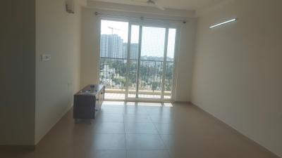 Living Room Image of 1365 Sq.ft 2.5 BHK Apartment / Flat for rent in Bhartiya Nikoo Homes Phase 2, Thanisandra Bengaluru for Rs. 50000