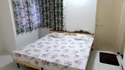 Bedroom Image of 1200 Sq.ft 2 BHK Apartment / Flat for rent in Parijat Nagar Nashik for Rs. 25000