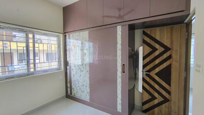 Bedroom Image of 450 Sq.ft 1 BHK Builder Floor for rent in Seegehalli Bengaluru for Rs. 15000