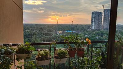 Balcony Image of 700 Sq.ft 2 BHK Apartment / Flat for rent in Suncrest Estate Phase 1, Rajpur Kolkata for Rs. 26000