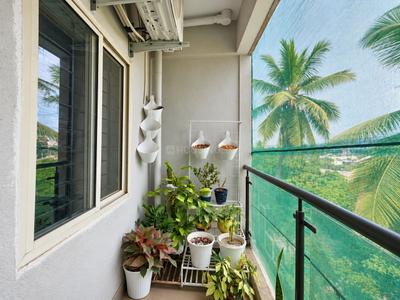 Balcony Image of 1000 Sq.ft 2 BHK Apartment / Flat for sale in Balaji Sapthagiri Towers, Sorahunase Bengaluru for Rs. 6600000