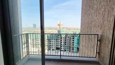 Balcony Image of 550 Sq.ft 1 BHK Apartment / Flat for rent in Runwal Gardens, Dombivli East Thane for Rs. 10000