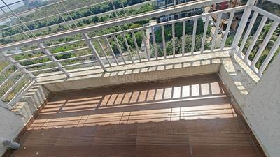 Balcony Image of 1800 Sq.ft 3 BHK Apartment / Flat for rent in Rattan Icon, Seawoods Navi Mumbai for Rs. 95000
